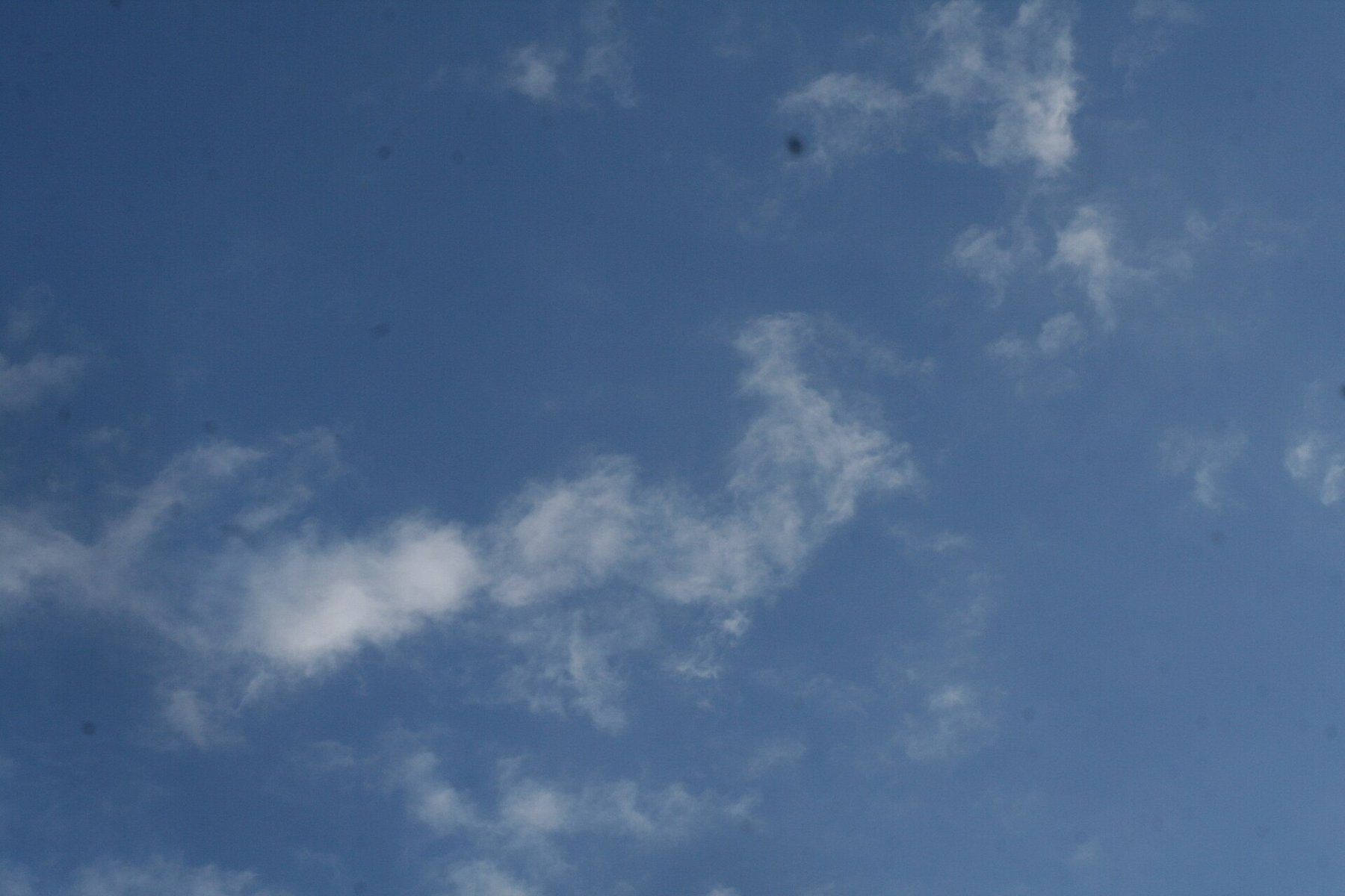 Dust spots become visible against even surfaces.
